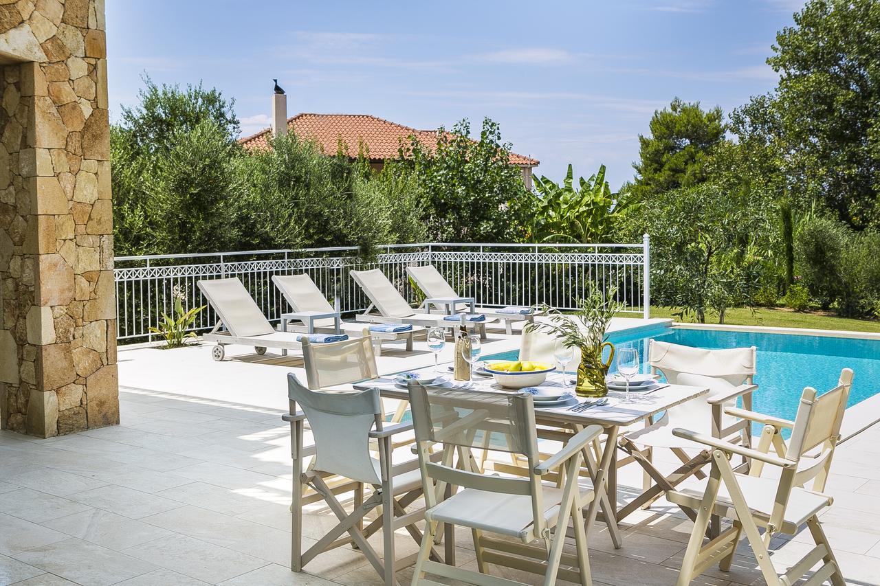 Afrodite Luxury Villa Svoronata Exterior foto